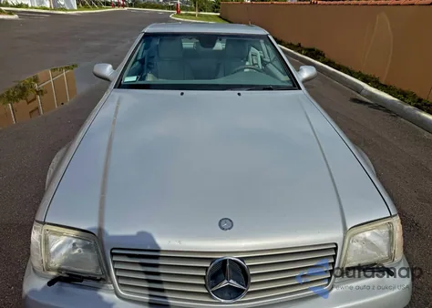 2001 Mercedes-Benz Sl 500 из США, поврежденный, VIN WDBFA68F21F195597